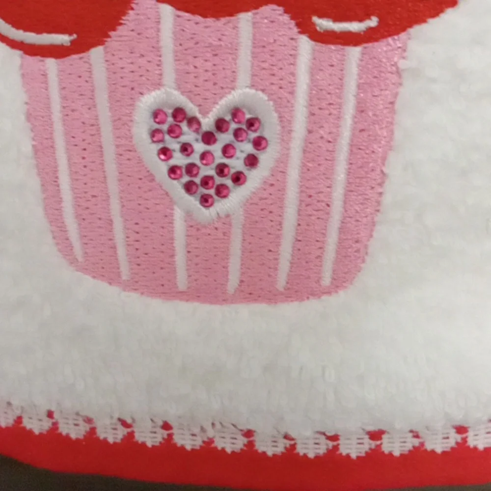 Valentines Day Hand Towel Set New
